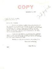 ["Charles E. Grounds, an attorney from Seminole, Oklahoma, writes to Senator Elmer Thomas requesting relief for the Seminole Tribe, who are facing financial difficulties and lack of employment opportunities. Senator Thomas responds, stating that he has appealed to the President for funds to help the destitute Indians and assures Grounds that he will continue to advocate for relief until action is taken. The Seminole Tribe owns land that could be used for a community project to provide employment and address their indigent Indian problems, but funding for the project has been exhausted. Grounds asks Senator Thomas for guidance on how to secure relief for the Tribe."]