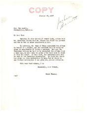 ["The letter is discussing a protest filed by Pinson in a case involving Jackson Barnett. It mentions that Sims of Tulsa contacted the office on behalf of a client and will have an opportunity to file a protest as well. The letter requests for information on whether a formal protest has been filed and asks for the case to be set for a hearing if necessary. It also mentions that Judge Hayes and others may be present at the hearing."]