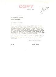 ["The letter is from Sandy Lee Anderson to Senator Elmer Thomas regarding the sale of Indian lands, specifically timbered lands in Oklahoma. Anderson expresses concern about the land being sold at its 1912 appraised value without considering its increased value due to 25 years of growth. He also raises issues about the lack of protection of the timber and removal of timber by commercial entities. Anderson requests Senator Thomas to postpone the sale and investigate the matter further."]