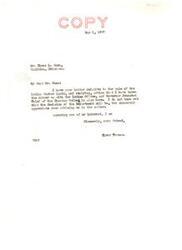 ["Elmer Gann writes to Senator Elmer Thomas expressing concern about the proposed sale of Indian timber lands as one large tract, which would disadvantage small sawmill operators in the area. He highlights the importance of these small operators in providing employment and support for workers in the timber industry. Gann urges Senator Thomas to consider the impact on local operators and advocate for their interests in the decision-making process. Senator Thomas responds, acknowledging the issue and indicating that he has taken it up with the Indian Office for consideration."]