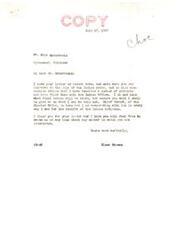 ["The text includes letters addressing concerns about the sale of Indian lands, specifically timbered lands in Oklahoma. The writer expresses dissatisfaction with the government's handling of the timber and requests an investigation and adjustment before any sale takes place. The text also mentions insolvency issues with several banks in Oklahoma. Senator Elmer Thomas is mentioned as being involved in addressing these matters."]