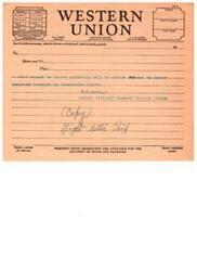 ["The text provides information about the different classes of service offered by Western Union for sending telegrams, night letters, day letters, full rate cables, deferred half-rate cables, cable night letters, and ship radiograms. It also includes terms and conditions, as well as the responsibilities of the company and the sender. The text emphasizes the importance of checking the desired class of service before sending a message."]