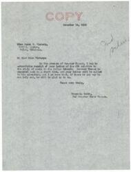 ["The letter is requesting musical instruments and instructors be provided for the Euchee Indian School and River Side Indian School in Oklahoma. They express concern that music education has been neglected in these institutions and ask for the matter to receive personal attention from the Commissioner of Indian Affairs. They believe that developing the students' musical talent is important for preparing them for their future tasks."]