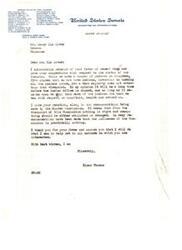 ["The document is a response from Elmer Thomas, a member of the United States Senate, to a man named Henry Elk River regarding the status of Indians and the recommendations of the Hoover Commission. Thomas acknowledges Elk River's concerns and assures him that the Indian Office will remain open to take care of the Indians with regards to hospitals, health, and education. Thomas also mentions that the recommendations of the Hoover Commission may not have much influence. Elk River expresses his concerns about the treatment of Indians, particularly in hospitals, and requests for action to be taken against the Commission."]