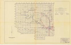 ["Create a concise and logical summary: This coverage map, produced by the Public Service Co. of Oklahoma's Engineering Department, illustrates county lines and major cities in the Northeast corner of Oklahoma.  Dimensions: Not specified in the provided data."]
