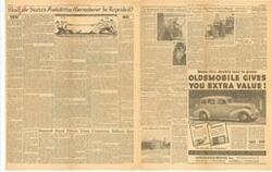 ["Create a concise and logical summary: This entry describes a transportation map featured in a newspaper published by the Daily Oklahoman.  Dimensions: Not specified."]