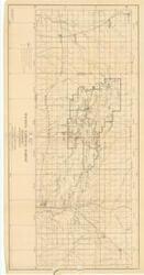 ["Create a concise and logical summary using the title from the TITLE column and the text in the summary.  This geological map, produced by the U.S. Department of Agriculture, Forest Service, illustrates road conditions, campgrounds, springs, forest boundaries, and territory lines, with the Indian Meridian abbreviated as I.M.  Dimensions: Not specified in the provided data."]