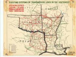 ["This document presents two coverage maps provided by the Southwestern Power Administration.  Dimensions: Not specified."]