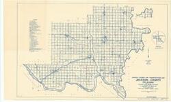 ["Create a concise and logical summary using the title Transportation map by the Oklahoma State Highway Department and the text in the summary. This map, produced by the Oklahoma State Highway Department, highlights the locations of Lobos and Gypsum Creek in red. Dimensions: not specified."]