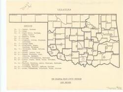 ["CAC_CC_053_4_0000_1_22: The map legend categorizes each district by counties. 8 1/2 x 11."]