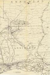 ["Coverage map depicting crude oil pipelines and products pipelines, sourced from the 80th Congress's Legislative Appropriations for Civil Functions, Department of the Army, 1949.  Dimensions: 16 x 24"]