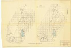 ["Create a concise and logical summary using the title from the TITLE column and the text in the summary.  **Summary:** Hydrologic map by Alexander and Pollard, featuring wells of unknown depth, a reservoir site, drainage area, and its relation to existing water filtration plants in Chickasha, Oklahoma.  Dimensions: Not specified."]