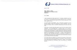 ["The document is a response to Ambassador James R. Jones regarding the concept of import substitution. The writer explains that import substitution is being used to promote investment and not limit free trade. The approach differs from previous administrations as it focuses on incorporating industry and primary activities competitively to increase national value added. The objective is to reinforce production of goods and services that have been displaced by lower quality production from other countries. This proposal aligns with NAFTA agreements to introduce more regional inputs into mass production."]