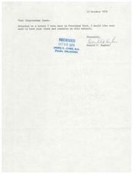 ["Donald F. Hughes is writing to Congressman Jones and President Ford about the inequity in pay between wage grade and general service personnel in the Federal Civil Service. He believes that wage grade employees are being compensated at a higher rate than general service employees, which is unfair and lowers morale. Hughes points out that this double standard makes it difficult to recruit new general service employees and asks if there are any plans to rectify the situation."]