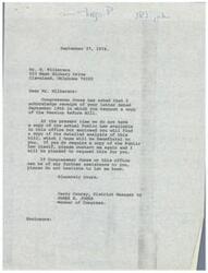 ["The document is a response to a letter from Mr. Wilkerson requesting a copy of the Pension Reform Bill. The sender acknowledges the request and states that they do not have a copy of the Public Law available, but enclosed is a detailed analysis of the bill. They offer to request a copy of the Public Law if needed and provide further assistance if required."]
