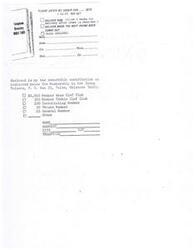 ["The document is requesting orders for index tab sets at $1.25 per set. Delivery can be made immediately or when the next phone book comes out. There is also an option to make a tax-deductible contribution to the Young Tulsans organization. The organization is thanking past supporters and asking for continued support for their fundraising campaign \"Operation Index.\" The index tab sets are sold exclusively by the Young Tulsans."]