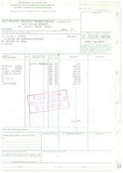 ["This is a statement voucher for the General Services Administration, listing various charges and amounts due. It includes a schedule of withdrawals and credits, as well as payment instructions. The total amount due on the statement is $114.57. The voucher should be returned with payment to the Regional Office of Administration in Ft. Worth, Texas."]