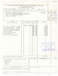 ["The document provides instructions on how to make a payment to the General Services Administration. It includes details on where to send the payment, who to make the payment payable to, and what information needs to be included with the payment. The document also includes a breakdown of the items being paid for and the total amount due on the statement."]
