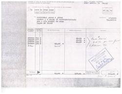 ["The document is a billing statement for a member of the United States House of Representatives, James R Jones, with details about the outstanding payments and the total amount due. The recipient is advised to pay immediately or provide a reason for non-payment. The statement includes information such as billing codes, dates, and amounts owed."]
