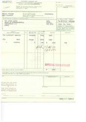 ["The document is a form for withdrawals and credits approved by the General Services Administration in September 1954. It includes information on the paying office, deposit details, and instructions for remittance. The form also contains details of a statement for FTS intercity service with a total amount due of $6.30. Instructions on how to handle payments and inquiries are also provided."]
