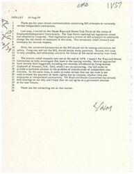["The document discusses the efforts made by Congress to prevent the IRS from reclassifying independent contractors for tax purposes. It mentions legislation that was passed to temporarily freeze IRS attempts to change tax statuses, and the need for a permanent solution to be determined. The document also highlights the complexity of the issue and the importance of Congress making decisions on tax policy rather than the IRS. Additionally, it mentions a specific bill, H.R. 3245, that aims to address the classification of independent contractors while ensuring taxes are paid properly. The Ways and Means Committee is expected to continue investigating the issue and work towards a permanent solution."]