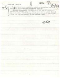 ["The recipient of the letter is thanked for sharing their opinions on the issues of oil decontrol and the windfall profits tax. The sender expresses appreciation for the input and mentions that the House of Representatives has finished its first phase in dealing with the decontrol question. The sender states that they will keep the recipient's views in mind as they consider other aspects of decontrol."]