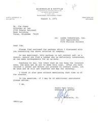 ["The document is a letter from Eversole & Settle, Attorneys at Law, to Mr. Jim Jones regarding a loan application for Leake Industries, Inc. They mention that the package is not current and may need to be updated if a lender is interested. They stress the importance of keeping the interest rate low and mention that time is of the essence. They offer further assistance and suggest meeting to strategize once a lender is found."]