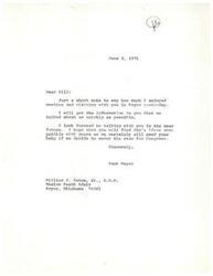 ["The writer, Hank Meyer, enjoyed meeting and visiting with Bill in Pryor. He promises to send the information they discussed quickly and hopes Bill will find Jim's ideas compatible. Hank expresses the need for Bill's help if they decide to enter the race for Congress."]