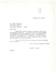 ["Mr. James R. Jones informs Mr. Otis Eversole that he has been unsuccessful in placing the two loans Eversole sent him. Jones expresses his regret and hopes for more success in the future. Eversole had sent information about Clyde Butler and Dennis Hall's loan application for a motel construction project in Tulsa, including the amount needed, location, and insurance premium details. Eversole requests Jones to proceed with the loan and informs him about the loan term preference of 15 to 20 years."]