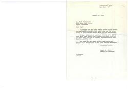 ["Congressman James R. Jones sent a letter to Mark Eckenwiler, congratulating him on his success in a spelling bee and enclosing pictures taken during a trip to Washington. Jones expressed his pleasure in meeting Eckenwiler and wished him continued success in the future. Additionally, Jones instructed someone named Sandy to draft a letter to the spelling bee winner for him to sign."]