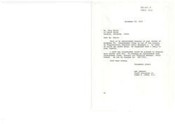 ["Troy Earls wrote a letter to Congressman James R. Jones seeking assistance for his brother who was sentenced to prison for a prank that went wrong. The document explains the details of the incident and the unfairness of the sentencing. Congressman Jones' staff acknowledged the letter and suggested contacting their District Manager for further assistance."]