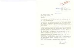 ["Julie Walker, a student at Skelly Jr. High in Tulsa, wrote a letter to Congressman James R. Jones in 1973 suggesting ways to address ecological issues. She recommended encouraging conservation of energy resources, promoting biking and walking, reducing dye in tissue products, creating a landfill for non-recyclable trash, enforcing hunting and fishing laws, and recycling paper in schools."]