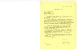 ["Mrs. Gonzalez wrote to Congressman James R. Jones expressing concern over the administration's proposal to increase taxes, which she believes would negatively impact working people. She feels that taxes are already too high and questions where the money is being spent, particularly on things like war and the space race. Mrs. Gonzalez urges Congressman Jones to vote against any further tax increases and work towards restoring equality and justice for all in America."]