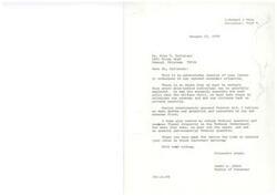 ["The document consists of two letters, one from Mr. Fred T. Salisbury expressing support for stimulating the economy, reducing federal spending, and focusing on domestic issues rather than foreign aid. The second letter is from an anonymous concerned American voter, also expressing opposition to federal spending programs and advocating for a reduction in government controls and inflation. Both letters emphasize the importance of self-sufficiency and hard work in improving the economy."]