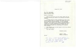 ["The document is a letter from Congressman James R. Jones to Mr. T. M. Harkreader discussing the importance of balancing the national budget and reducing non-essential spending. Jones agrees with Harkreader's views on foreign assistance and mentions sponsoring legislation to collect debts owed by other countries to the United States. The document addresses concerns about unnecessary national spending and foreign aid, emphasizing the need for voluntary contributions for the Bicentennial Fund. Additionally, the text includes an editorial discussing the history and impact of United States foreign aid, highlighting the debate over its effectiveness and the consequences of continuing to provide assistance to certain countries."]