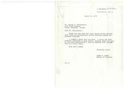 ["The document consists of a series of letters between George T. Weissenborn and James R. Jones, a Member of Congress, discussing their frustrations with Congressional action directed towards economic problems. Weissenborn suggests that no policy might be the best policy for the national economy and criticizes the government's involvement in economic matters. Jones acknowledges Weissenborn's frustrations and agrees with some of his points."]
