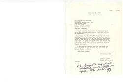 ["The first letter is from James R. Jones, a Member of Congress, responding to William H. Parrish's concern about inflation. Jones shares the concern and mentions his efforts to cut government costs to combat inflation. He also expresses his belief in minimal government regulation to solve inflation issues. The second letter is from Parrish, expressing concern about the lack of action taken to control inflation, suggesting wage and price controls tied to productivity to combat inflation and allow American industry to compete globally."]