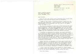 ["The document is from Keith and Marilyn Knutson expressing frustration with inflation, taxes, and government intrusion. Representative  James R. Jones responds by explaining his support for responsible taxing and spending policies, including a compromise tax package. The Knutson's also express concerns about government spending, energy policy, and the need for term limits for politicians. They question Representative  Jones' support for a 4% tax cut and ask for immediate relief from financial burdens."]