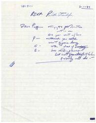 ["The text includes various notes and reminders about upcoming meetings, RSVPs, volunteer work, and funding for a program. It mentions the need for coordination in Sapulpa, financial details, and the importance of using funds for specific purposes. There are also references to staff members, transportation, and funding deadlines. Overall, the text provides a detailed overview of various administrative and logistical matters related to a program or project."]