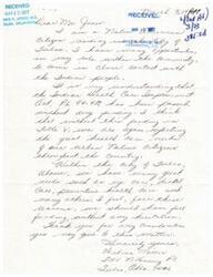 ["The document is from Shilma Miles, a National American citizen residing in Tulsa, Oklahoma, to Congressman R. Jones, expressing concern about the lack of funding for the Indian Health Care Improvement Act. Miles highlights the health care needs of urban native citizens in Tulsa, including eye care, dental care, and preventive health care, and urges for immediate funding to address these issues."]
