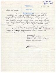 ["The author, Carmelito W. Osturn, is writing to Mr. Jones about the health problems faced by Indian families in Tulsa. He notes the lack of resources and the need for dental and eye care. He urges Mr. Jones to allocate funds from the P.L 97-437 Little V Health Improvement Act to address these health issues."]