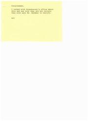 ["The document is from Ross Swimmer, Principal Chief of the Cherokee Nation, to Congressmen Risenhoover and Jones requesting their help in discussing the need for a replacement hospital in Tahlequah in closed hearings of the House on Indian Health Service appropriations. Swimmer mentions that planning money for the facility was deleted from the budget and asks for assistance in getting it included. He also mentions the possibility of funding through new local Public Works funding. Congressman Jones responds expressing his awareness of the need for modern medical facilities and willingness to cooperate with initiatives in the area. Congressman Risenhoover' s office is uncertain about having Mr. Swimmer testify."]