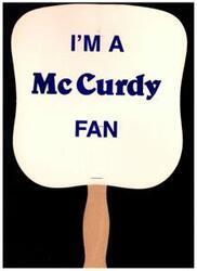 ["A fan with Congressman Dave McCurdy  for Oklahoma's Fourth District has the best representation."]