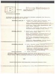 ["Senator Henry Bellmon will be in Oklahoma from Thursday, June 20 to Monday, June 24 for various events including plant tours, speaking engagements, and fundraisers. Specific details of his schedule include visits to Wagoner, Bethany, and Lawton, as well as a parade in Madill and a public meeting in Lawton. Editors are advised to check for any changes to the schedule before planning coverage of the events."]