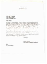 ["The letter is responding to an invitation for Senator Bellmon to attend a political dinner, but he will not be able to attend. The writer acknowledges the difficulty of scheduling events for a political candidate and compliments the recipient on their role as President of the organization."]