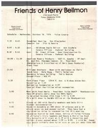 ["The document provides a detailed schedule for Henry Bellmon's campaign activities in Tulsa County on October 16, 1974. The schedule includes various meetings, appointments, plant tours, a radio show recording, a dinner at ORU, and a reception with civic leaders."]