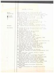 ["John B. Connally was born in Floresville, Texas in 1917. He attended the University of Texas and served in the U.S. Navy during World War II. After the war, he worked in various positions, including as Secretary of the Navy and Governor of Texas. He also served as Secretary of the Treasury under President Nixon. Connally later resumed his law practice and ran for the Republican nomination for President in 1979. He was involved in various professional associations and advisory boards throughout his career."]