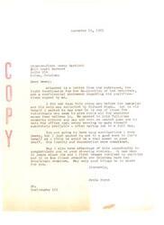 ["The letter is from Paula Unruh to Senator-Elect Dewey Bartlett, recommending Jim Rodriquez for a position on his staff. Unruh praises Rodriquez's dedication and loyalty during the campaign and believes he would be a valuable asset. Unruh also congratulates Bartlett on his victory and expresses hope for good things in his future."]