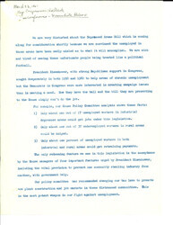 ["The official statement and press conference covers topics including unemployment, economic development, the minimum wage, Angola policy, Laos policy, foreign aid and the Peace Corps."]