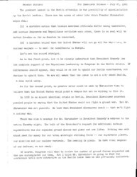 ["The official statement and press conference covers topics including the Berlin Crisis of 1961, federal spending, unemployment and the distressed areas bill, education legislation, and a postal rate increase"]